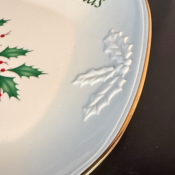 Lenox Red Holiday Tray - Picture 3 of 5